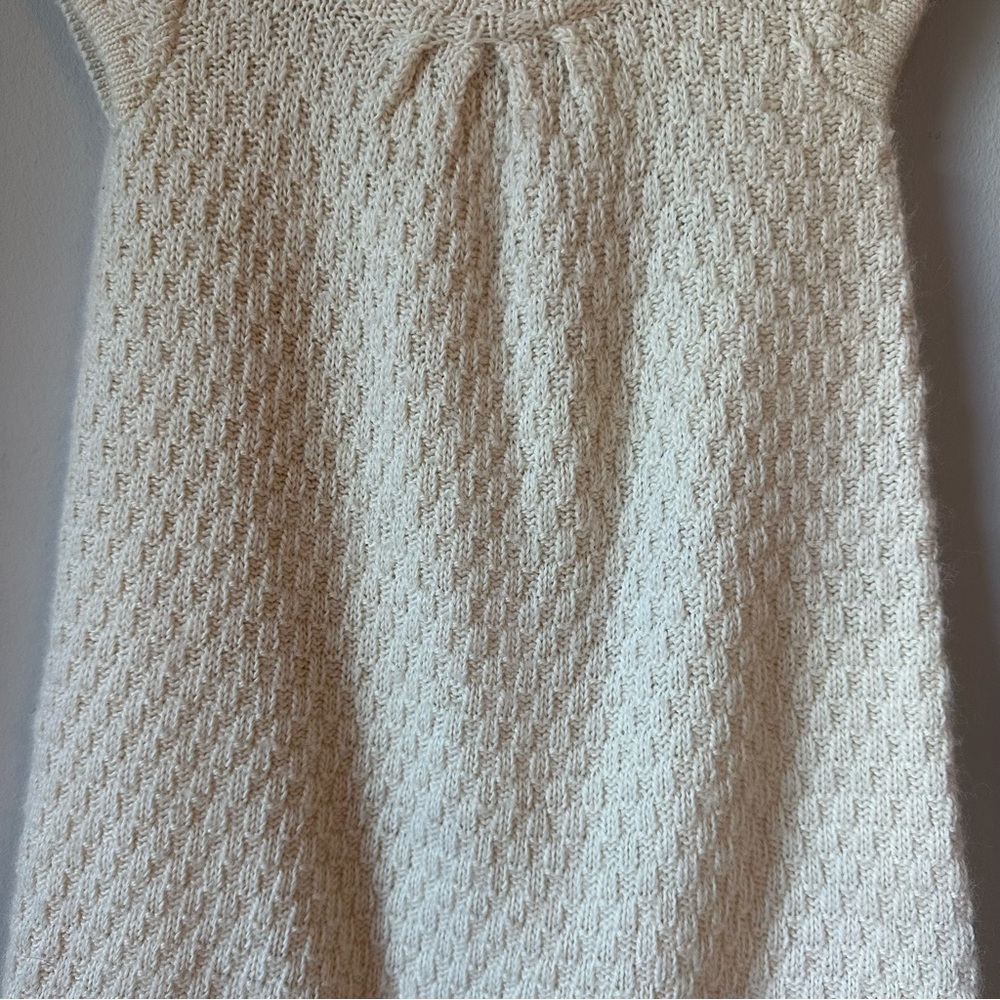 Design History Ivory Knit Dress Size 4T - Picture 3 of 9